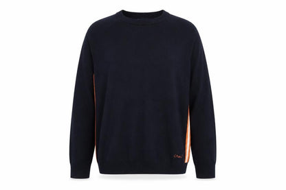 Front view of Crew Clothing Women's Blue jumper M