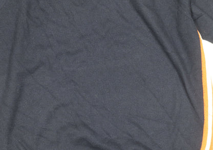 Close-up detail of Crew Clothing Women's Blue jumper M