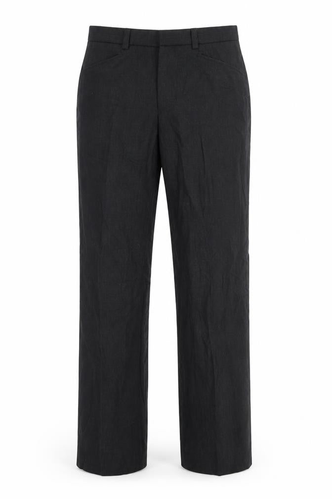 River Island Men's Black Trousers, 30W 32L, Formal Wear