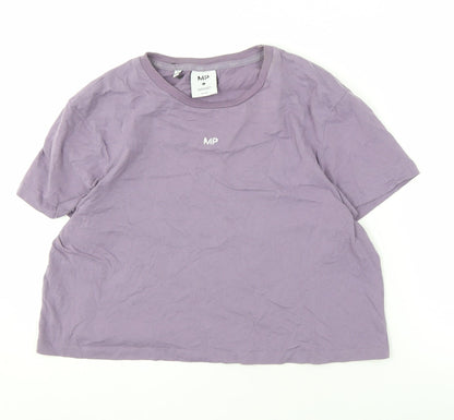 Myprotein Women's Purple L Basic T-Shirt Casual Wear