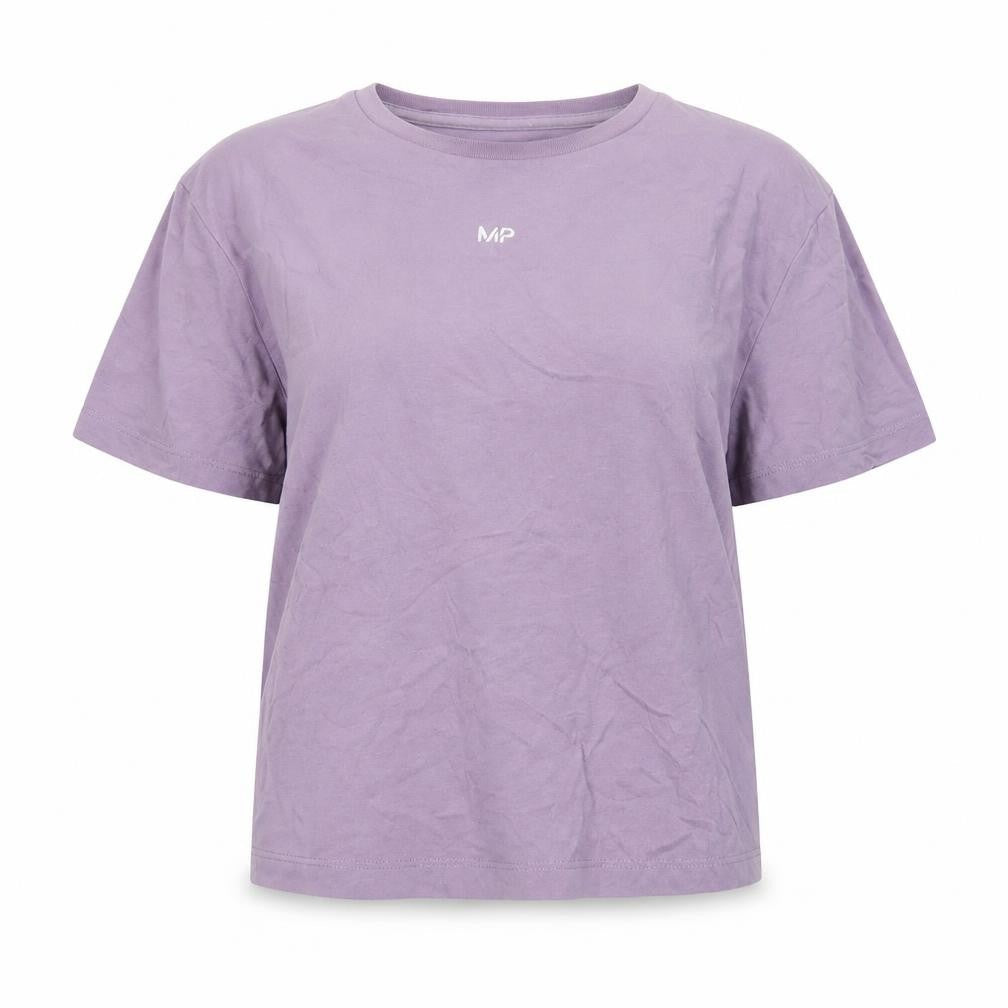 MP Women's Purple L Basic T-Shirt Casual Wear