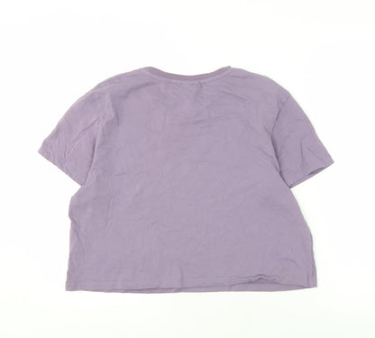 Myprotein Women's Purple L Basic T-Shirt Casual Wear