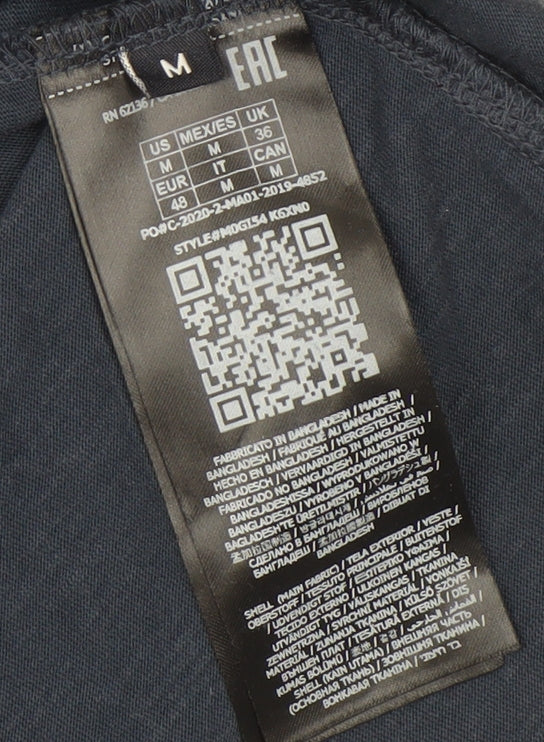Guess Men's Blue Slim Fit Crew Neck T-Shirt Medium