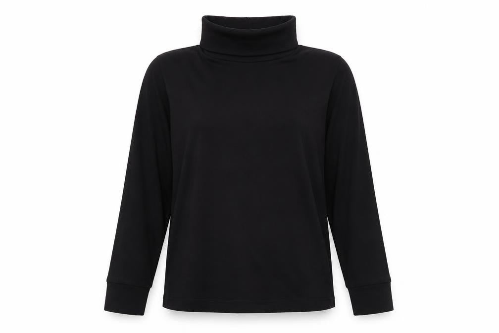 Mountain Warehouse Women's Black Mock Neck Sweatshirt Size 14