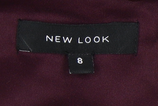 New Look Women's Purple Sleeveless Strappy Dress