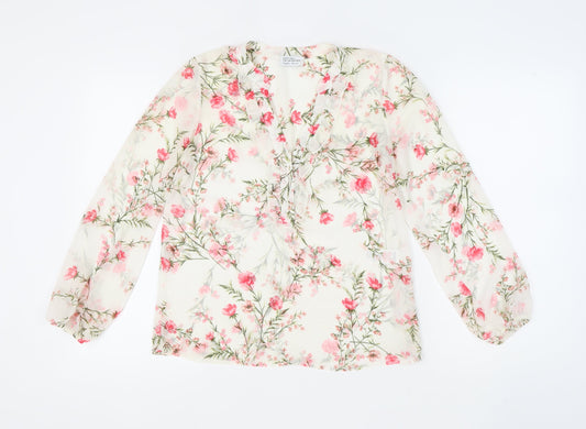 Style Chart Women's Multicoloured Floral Blouse Size 8