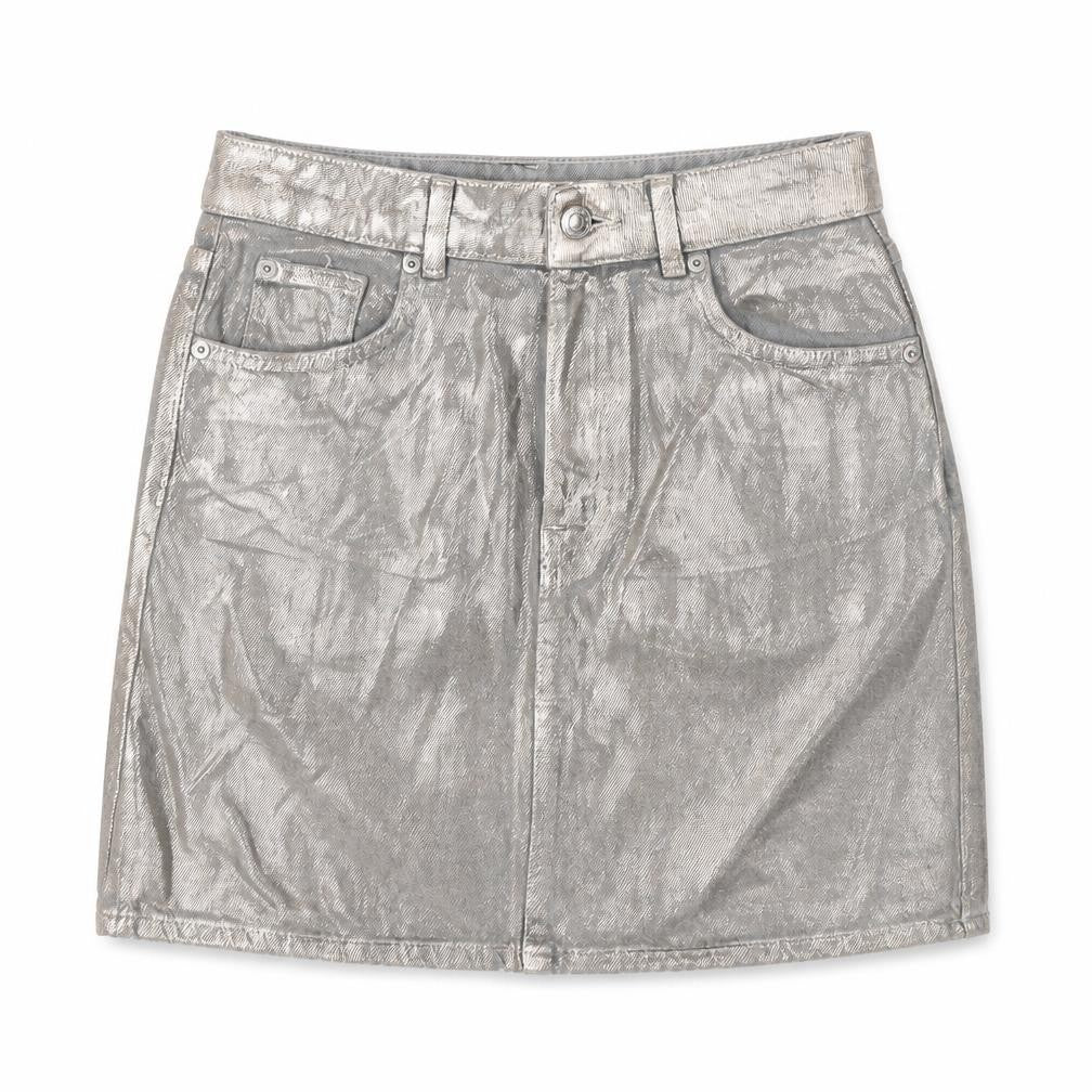 Marks & Spencer Women’s Silver Mini Skirt, Size 6