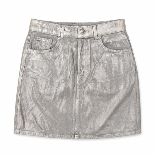 Marks & Spencer Women’s Silver Mini Skirt, Size 6