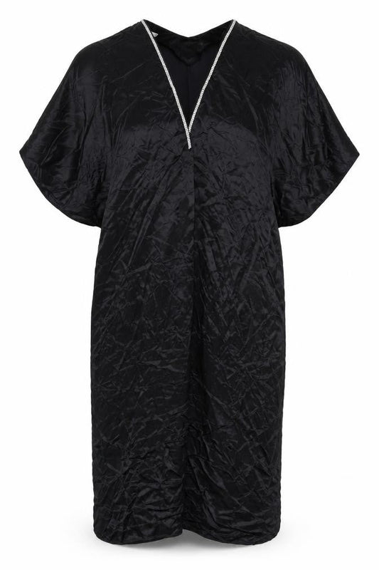 Zara Women's Black Beaded Dress Size 8