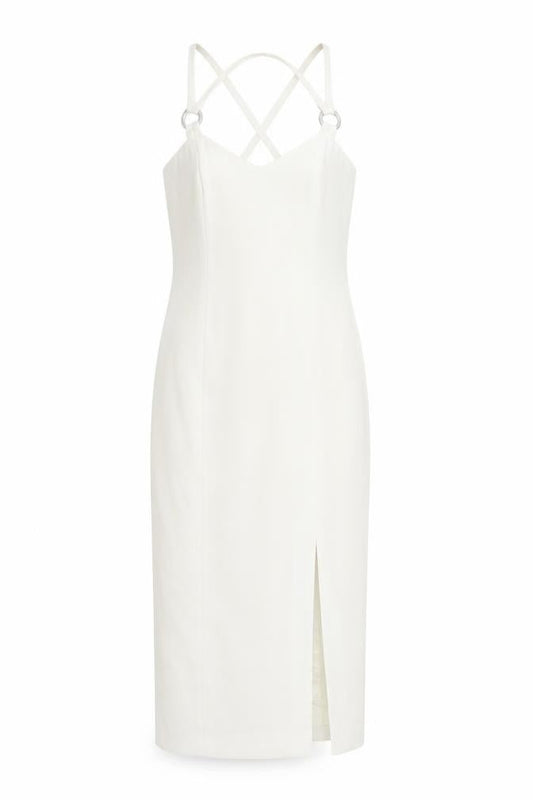 Gerald McCann White Dress Women's Size 12 Sleeveless