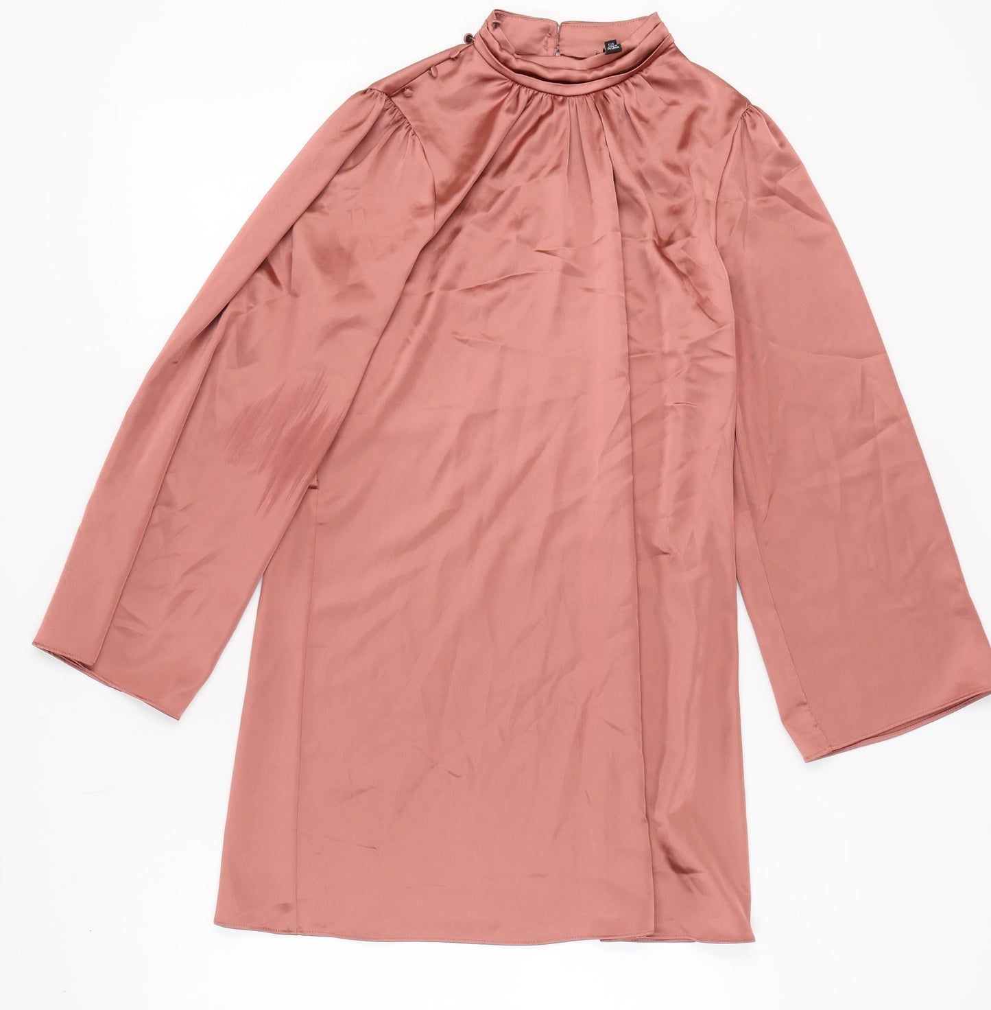River Island Pink Long Sleeve Women's Dress Size 12