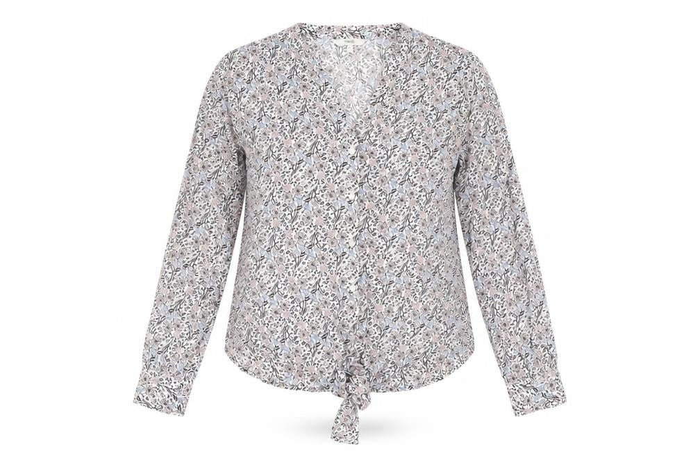 Next Women's Multicoloured Floral Blouse - Size 10