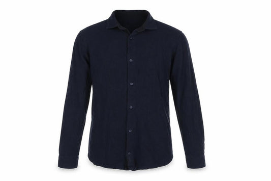 Tailorbyrd Men's Black Long Sleeve Button-Up Shirt M