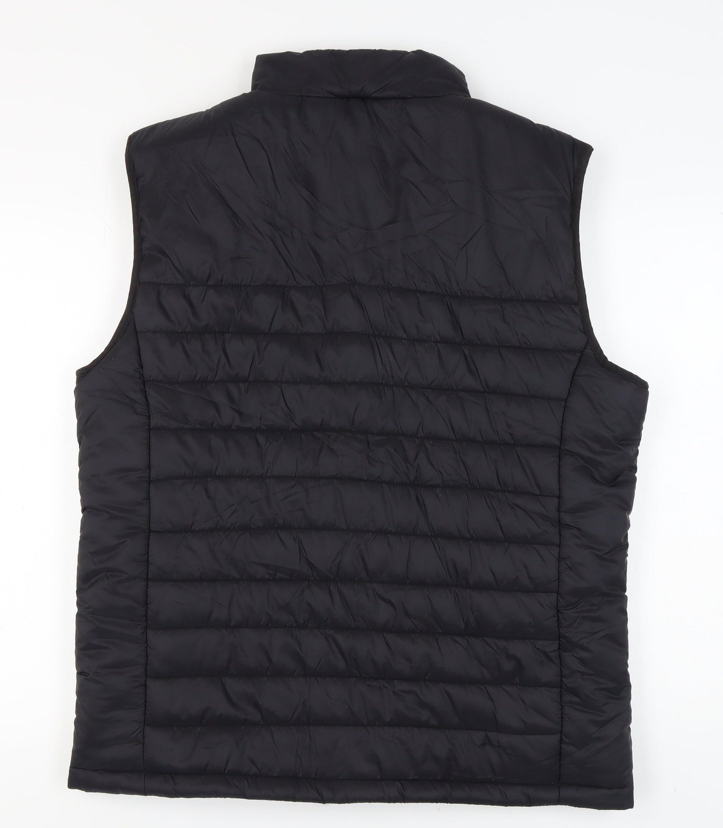 Henbury Men's Black XL Puffer Waistcoat