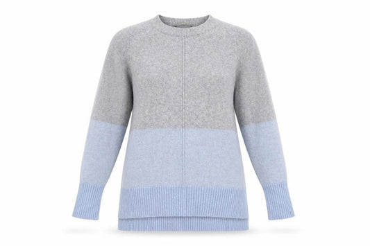 Oasis Women's Grey Pullover Jumper XS Relaxed Fit