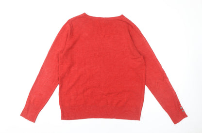 Next Women's Red Pullover Jumper Size 18