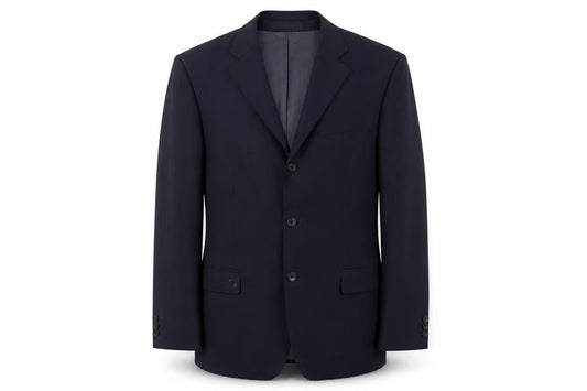Balmain Men's Blue Blazer, 40R, Formal
