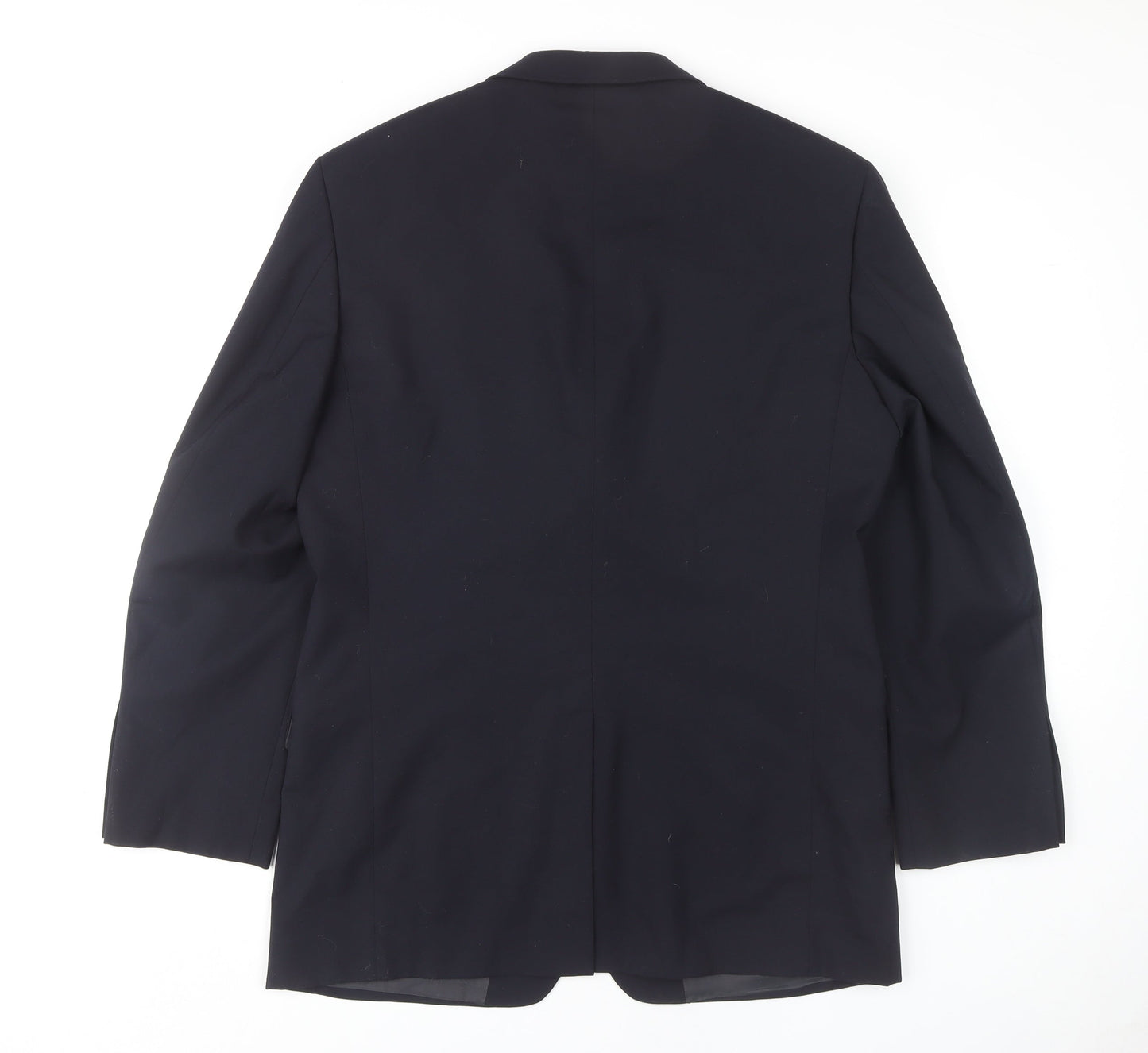 Balmain Men's Blue Blazer, 40R, Formal