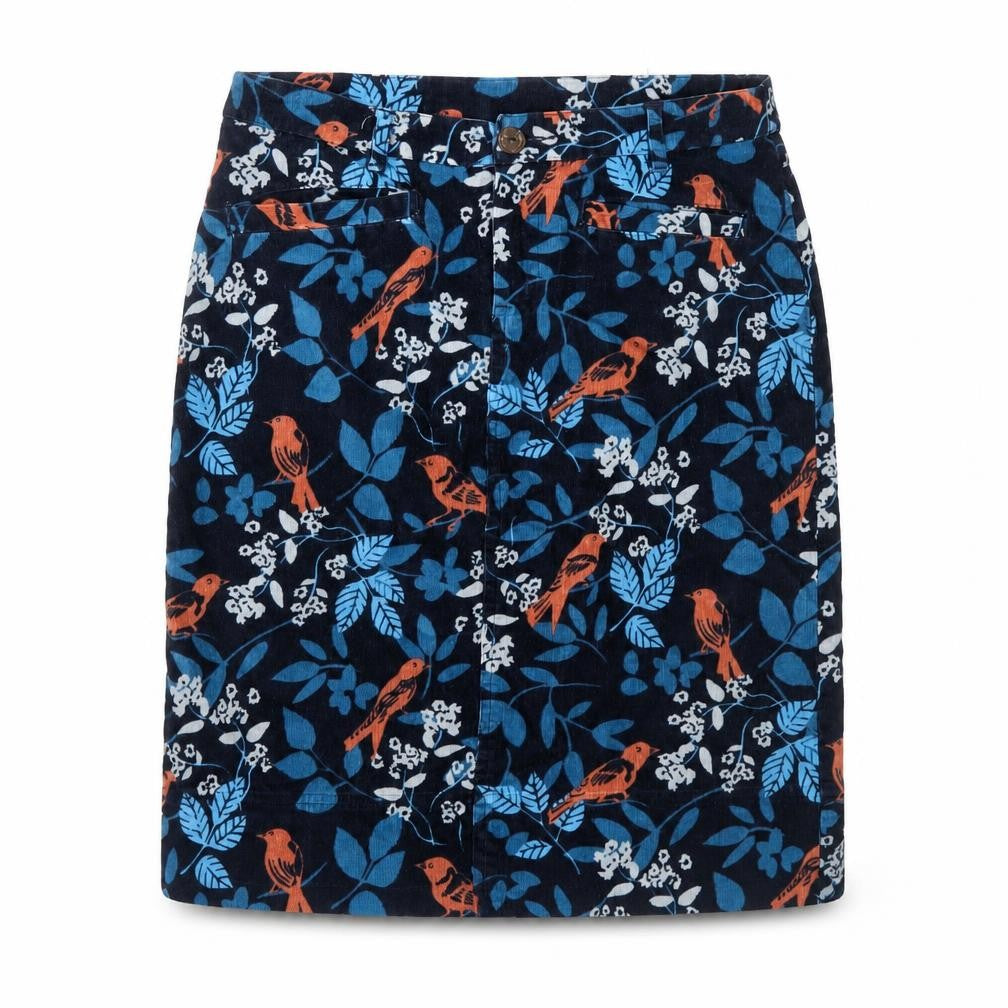Lily Originals Women's Multicoloured Floral Skirt - Size 12