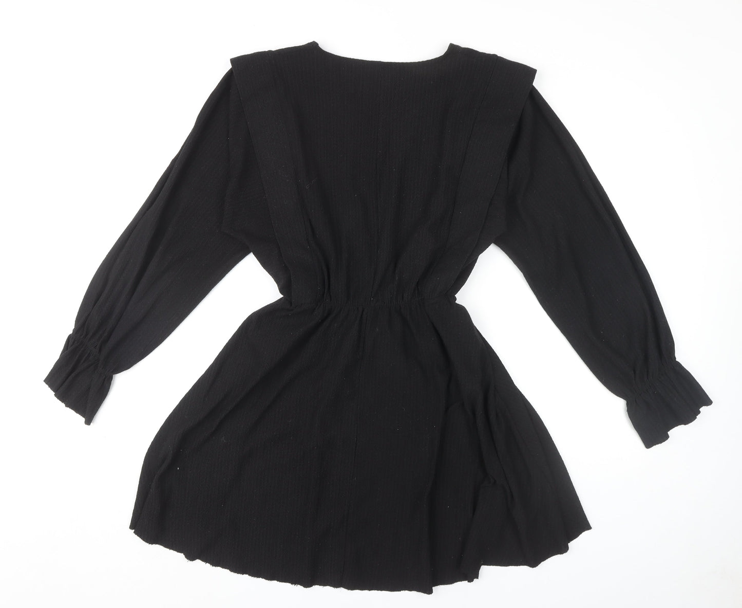 Zara Women Black Long Sleeve Dress Size 12