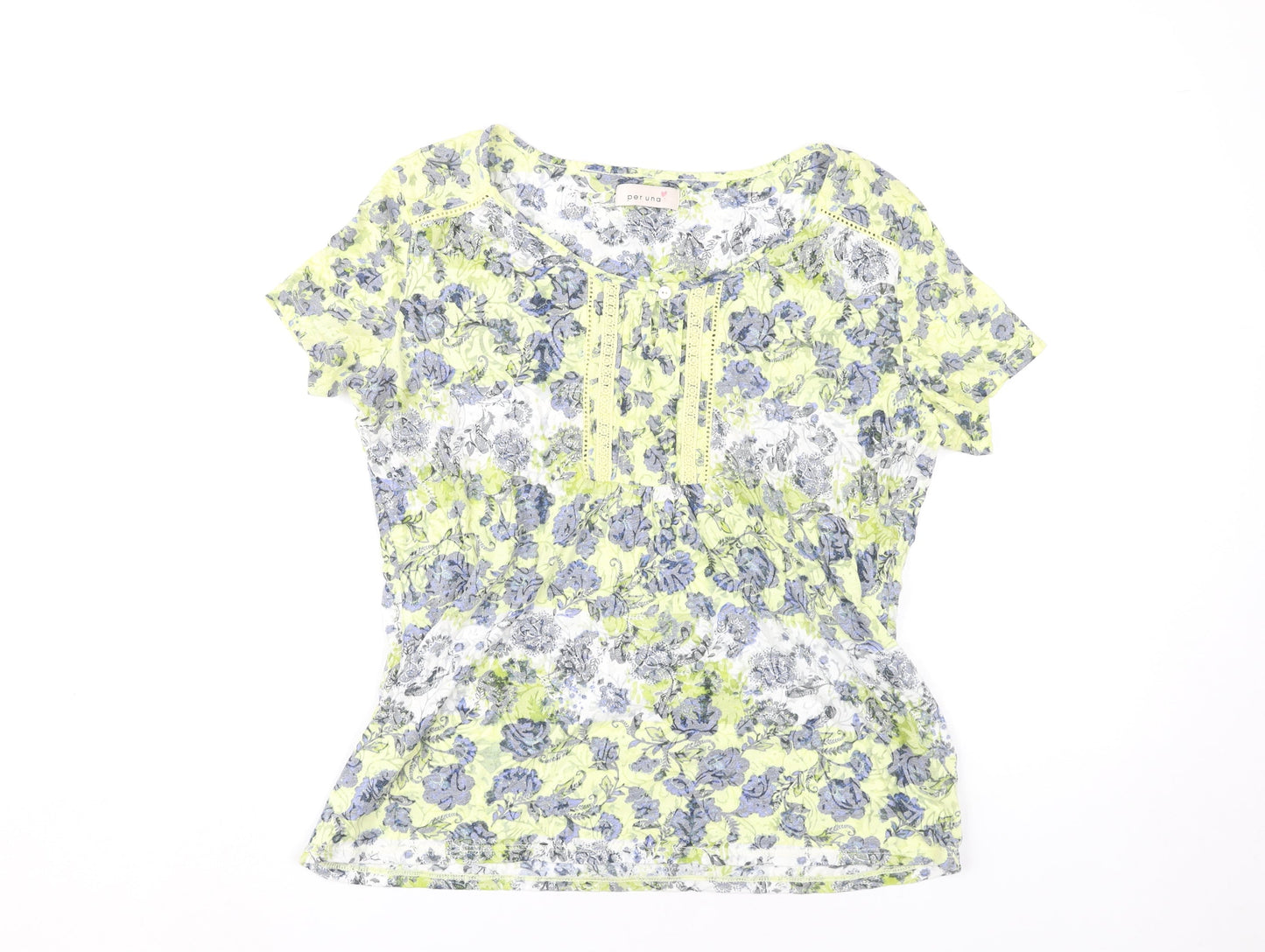 Marks and Spencer Women's Floral T-Shirt, Size 14