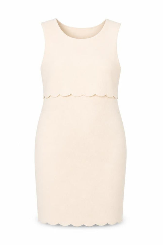 New Look Women's Beige Shift Dress Size 18