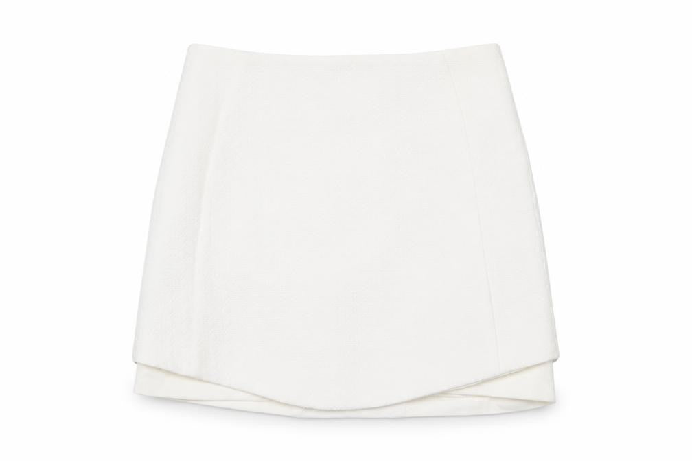 Topshop Women's White Pencil Skirt Size 6