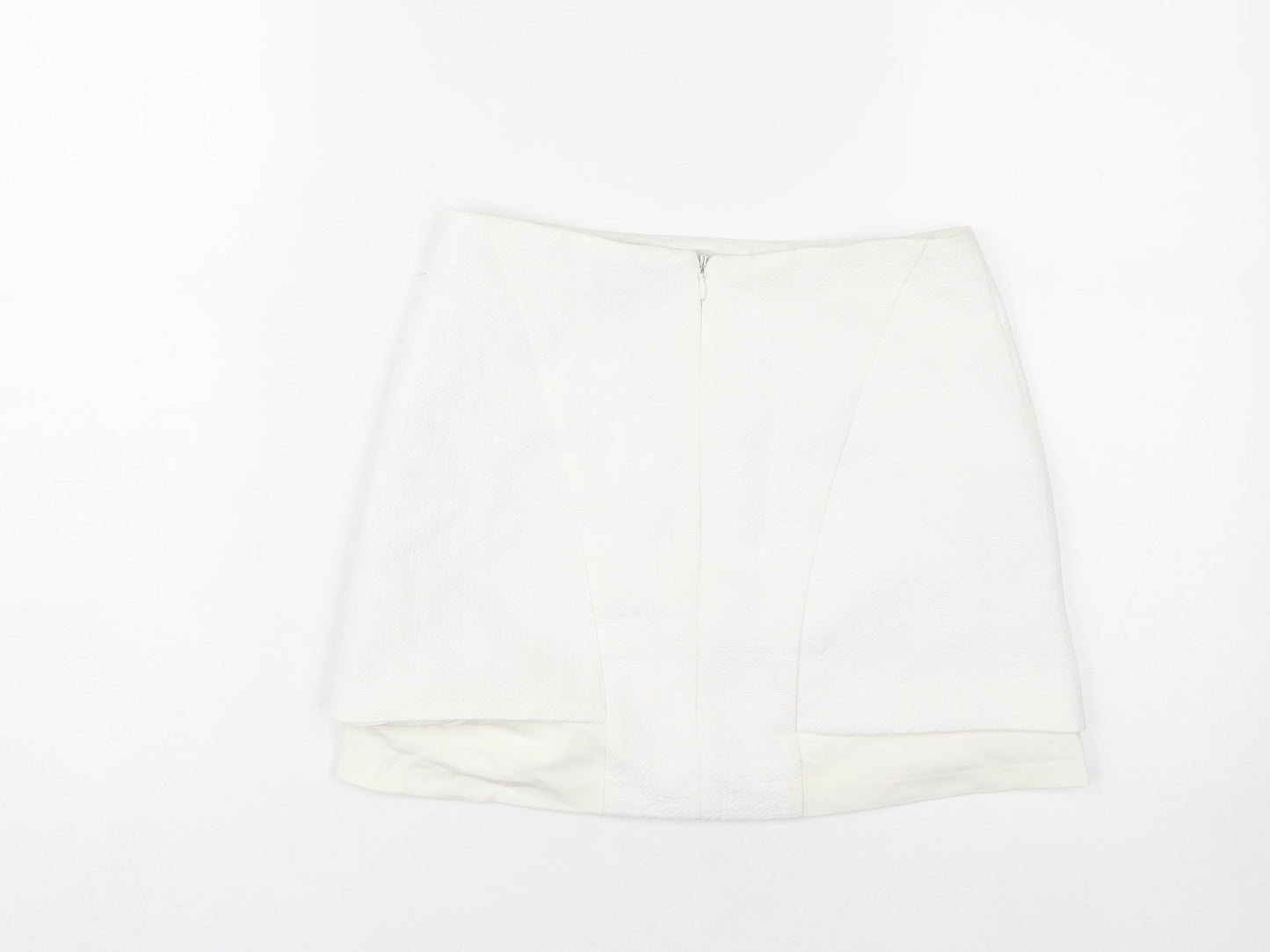 Topshop Women's White Pencil Skirt Size 6