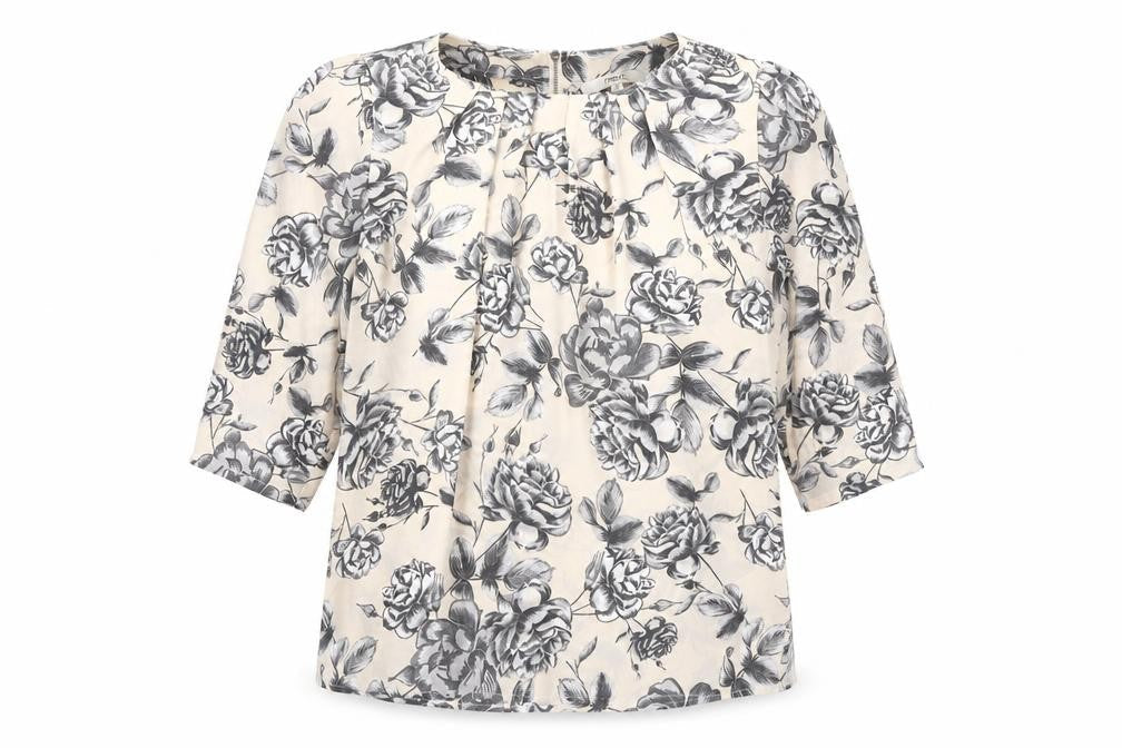Next Women's Multicoloured Floral Blouse Size 6