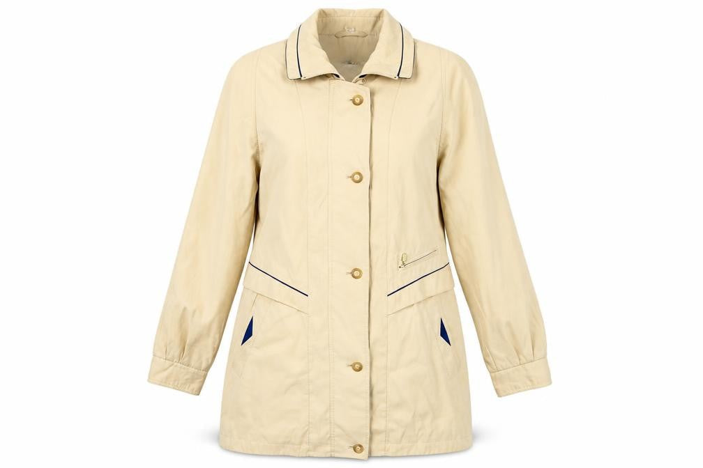 Trend Fashion Women's Beige Overcoat Size 14