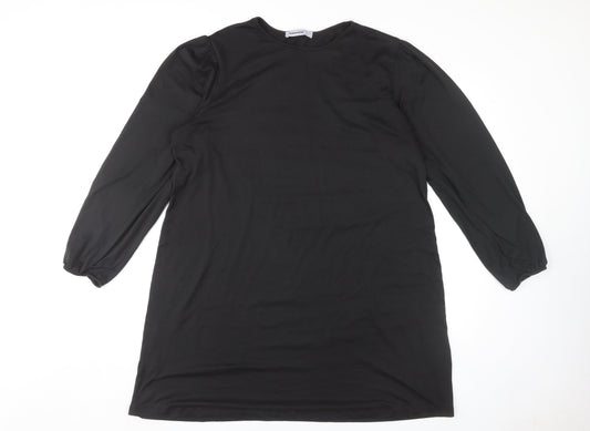 Woolworths Women's Black Shift Dress L