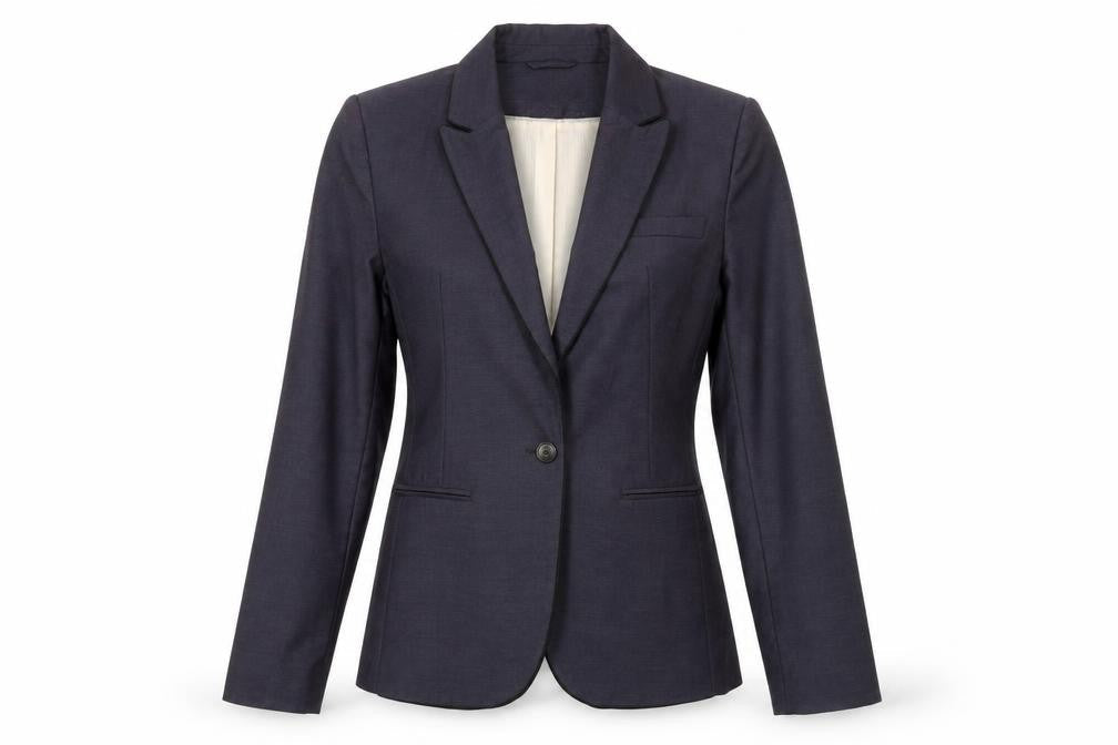Next Women's Black Blazer Size 10 Slim Fit Jacket