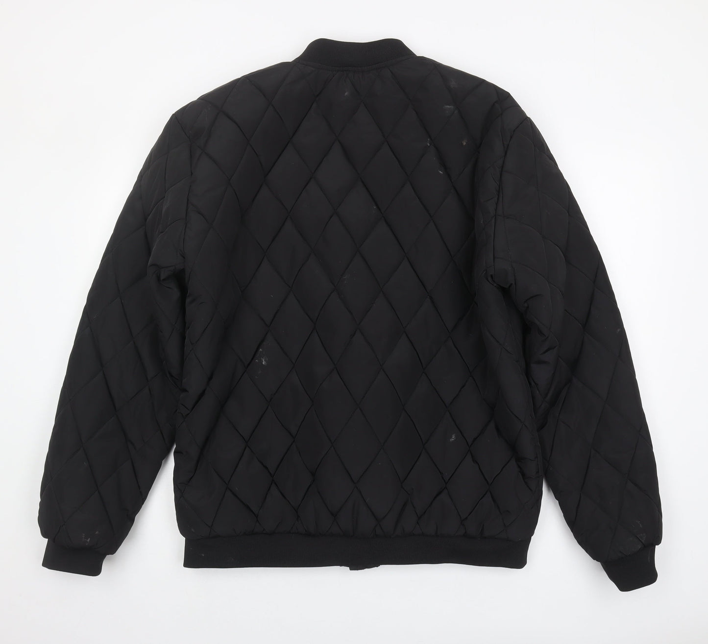 SMOG Men's Black XL Basic Quilted Jacket
