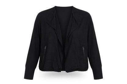 Marks & Spencer Black Women's Open Front Cardigan, Size 12