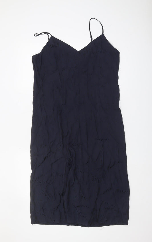 Marks & Spencer Women’s Petite Black Slip Dress 12