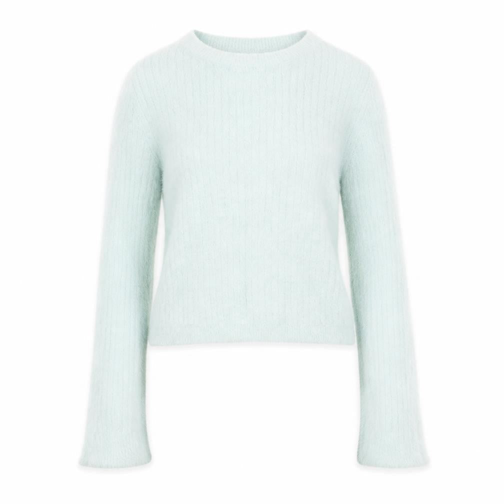 H&M Women's Green Pullover Knit Jumper Size 12