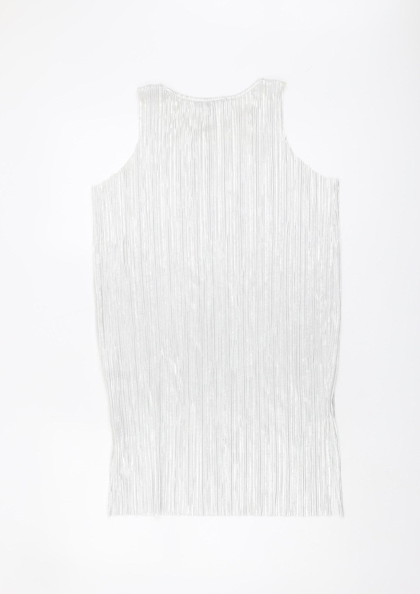 Next Women's White Tank Top, Size 8, Polyester Fabric