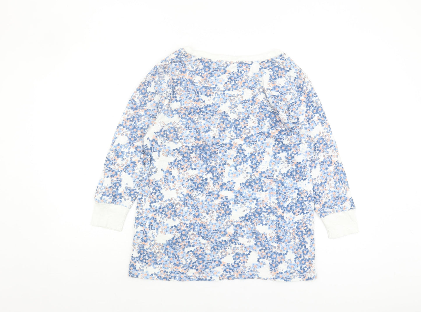 Marks and Spencer Women's Floral Henley Blouse 12