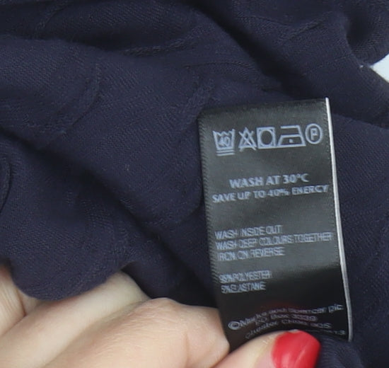 Per Una Women's Blue T-Shirt - Size 18 Regular Fit