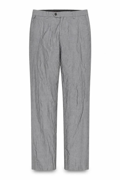 Next Men's Grey Regular Fit Trousers 28