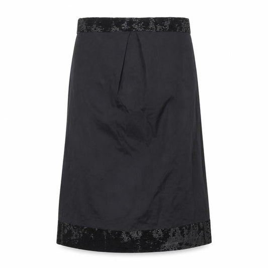 French Connection Women's Black Beaded Skirt Size 6