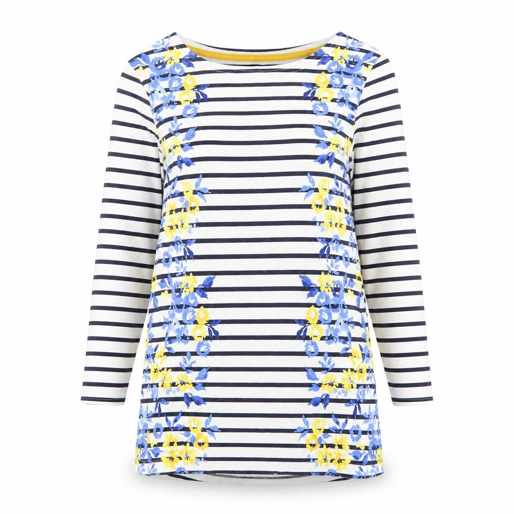 Joules Women's Multicoloured Size 10 Striped T-Shirt