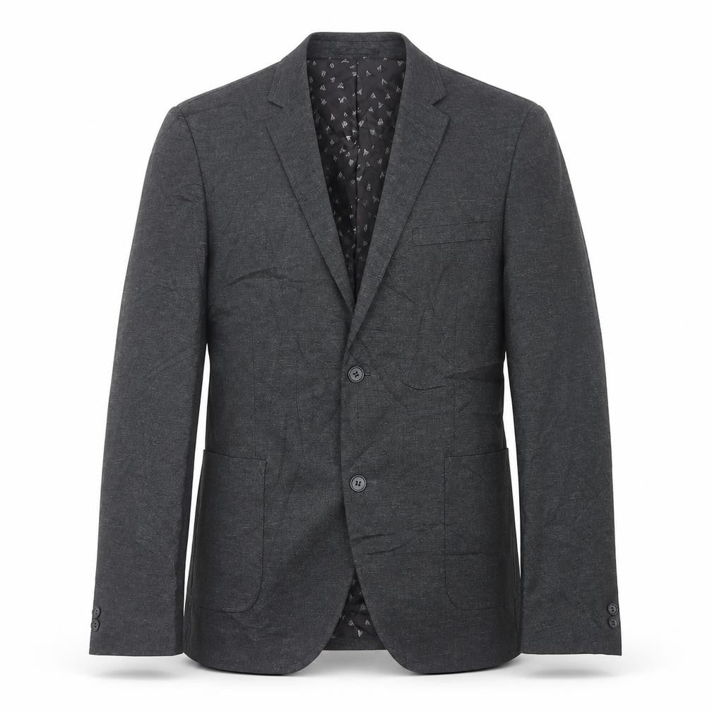 Lindbergh Men's Grey Blazer UK 40R Single-Breasted