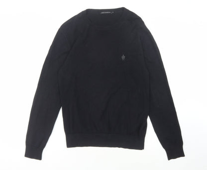 Additional front view of French Connection Men's Black jumper S