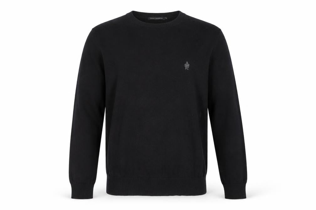 French Connection Men's Black Pullover Jumper S