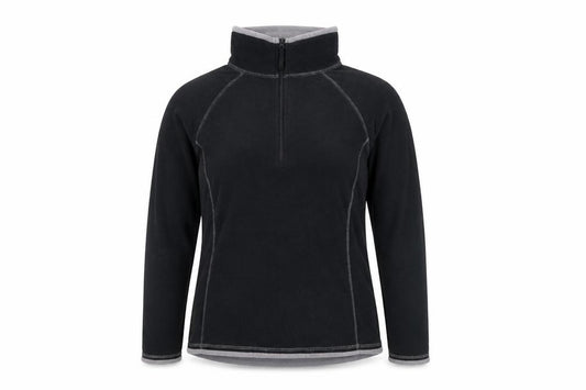 Mountain Warehouse Women's Black Fleece Sweatshirt, Size 8