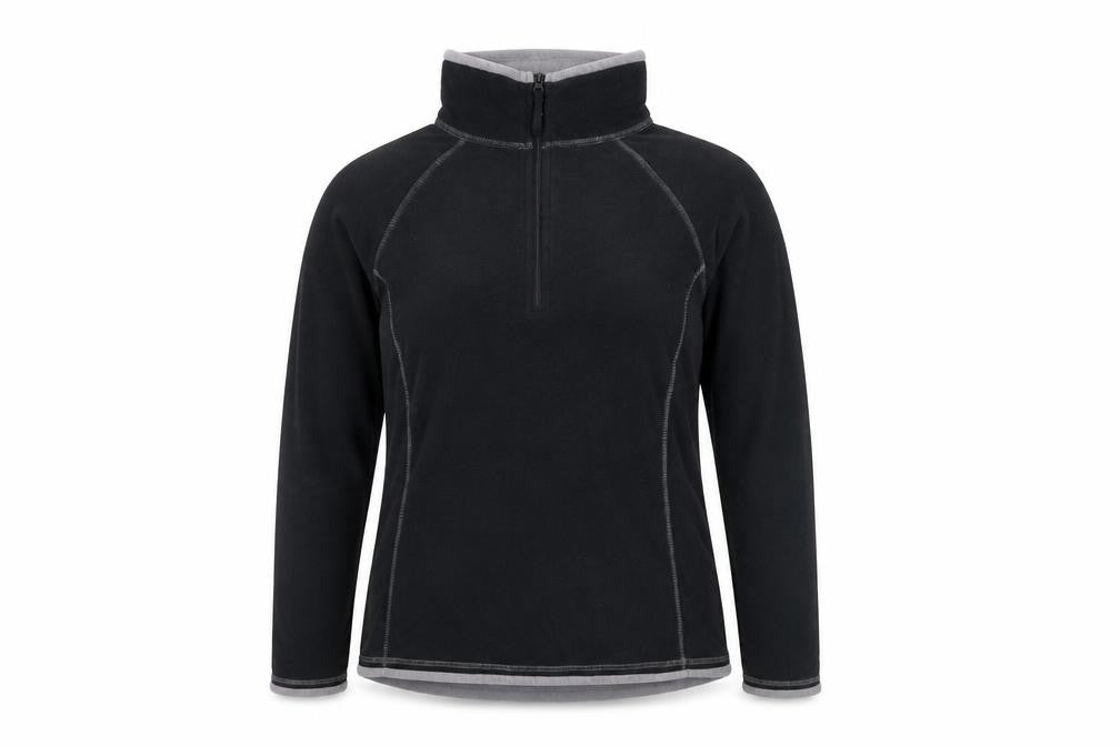Mountain Warehouse Women's Black Fleece Sweatshirt, Size 8