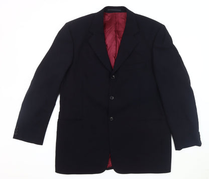 Austin Reed Men's Blue 42R Blazer Jacket Formal