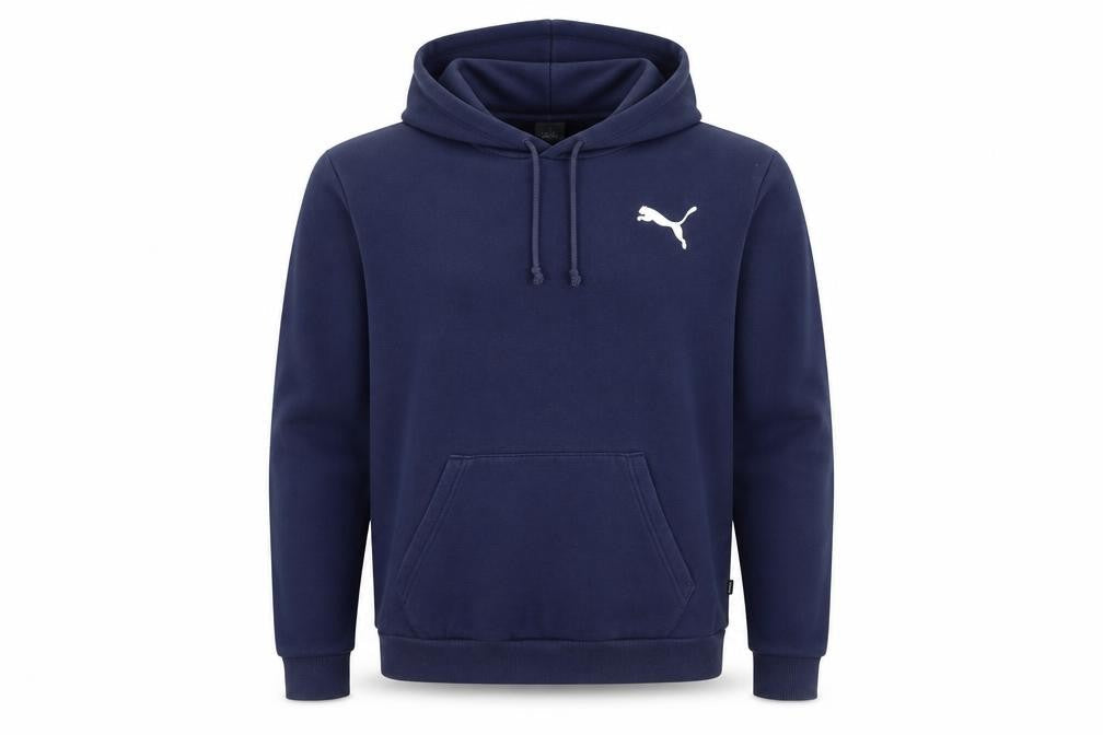 Puma Men's Blue Hoodie, Size S, Pullover Style