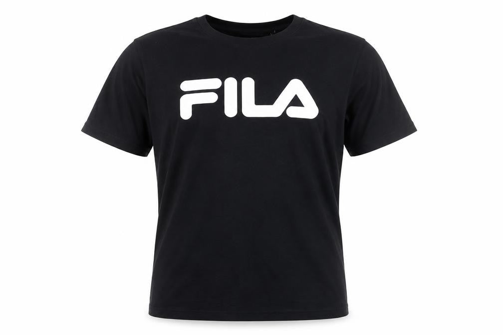 FILA Men's Black Crew Neck Logo T-Shirt Size M